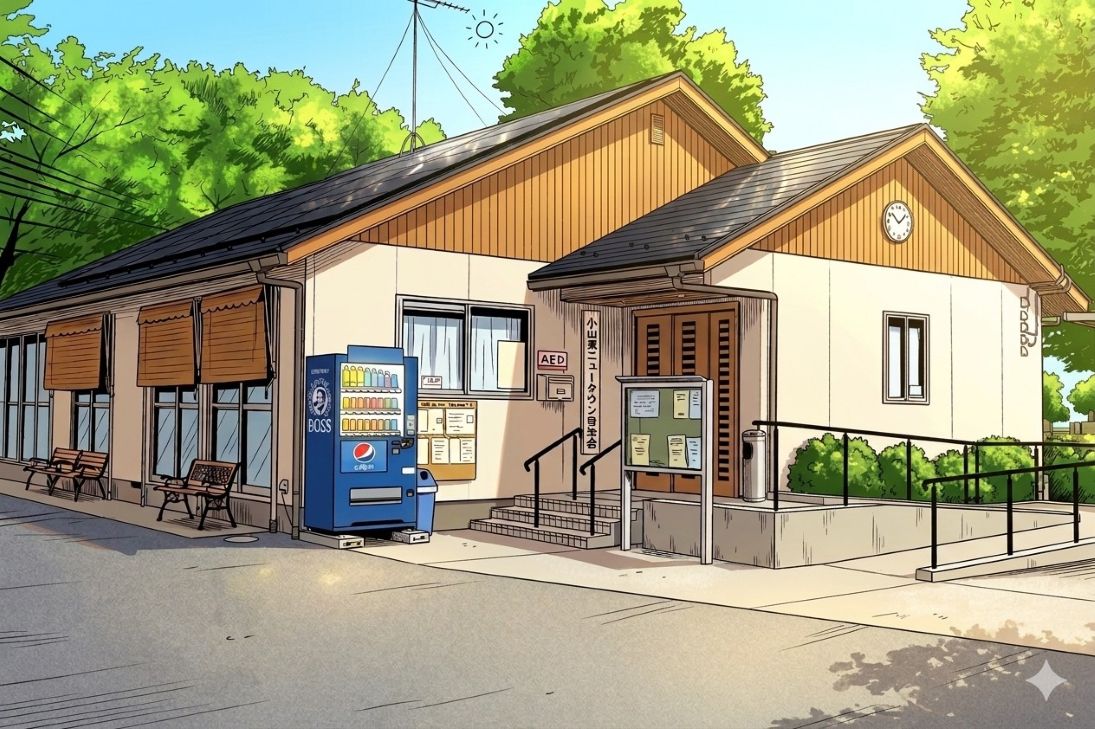 自治会館の外観